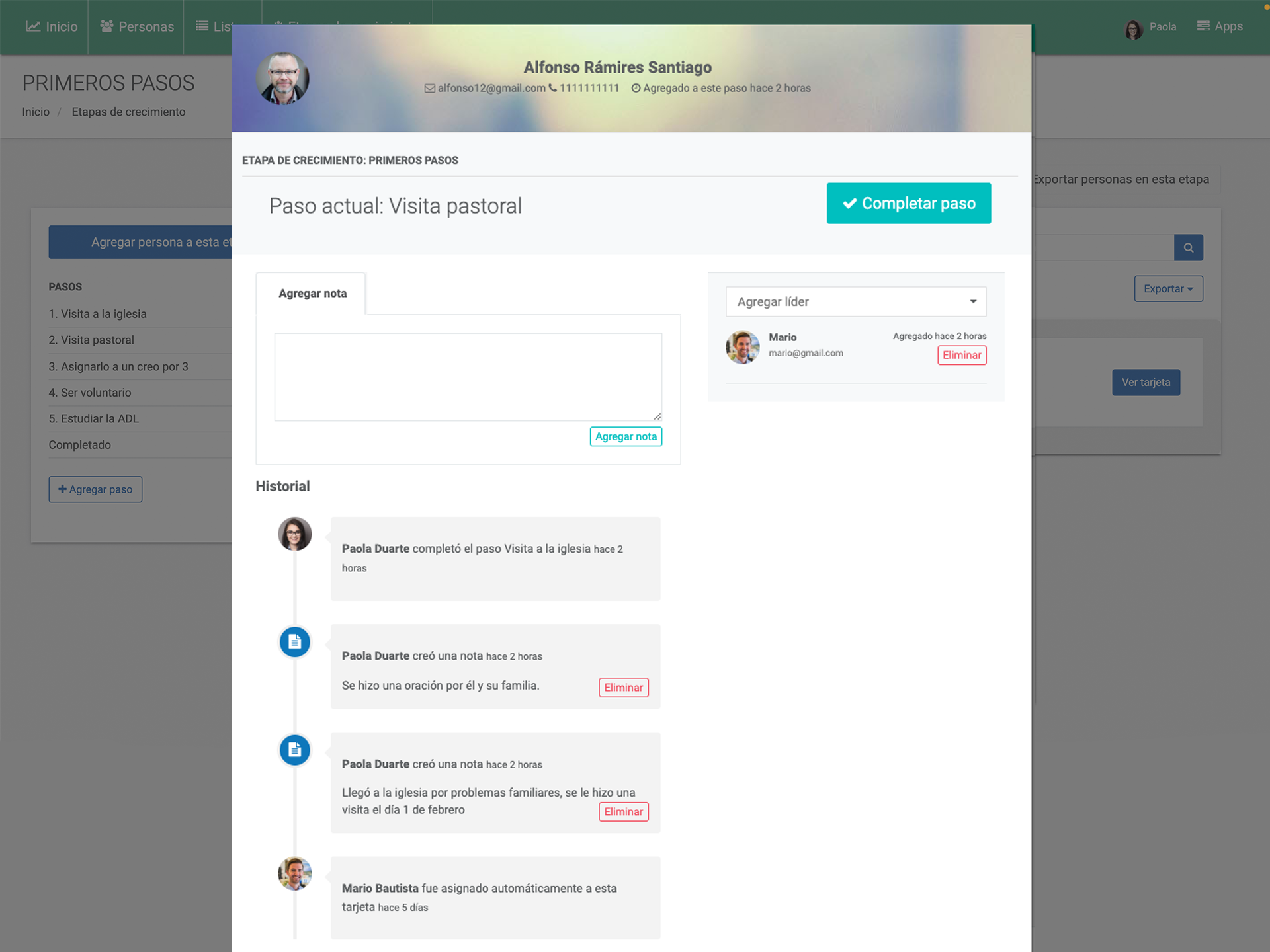 Mejora la Gestión de Datos de tus Miembros de Iglesia